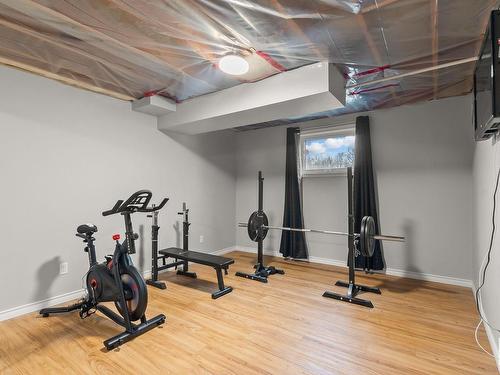 17330 Twp Rd 504, Rural Beaver County, AB - Indoor Photo Showing Gym Room