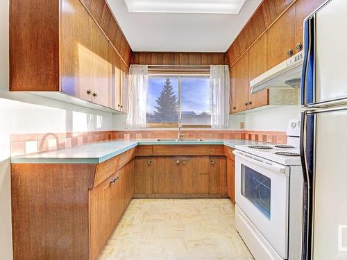 13002 69 Street, Edmonton, AB - Indoor Photo Showing Kitchen With Double Sink