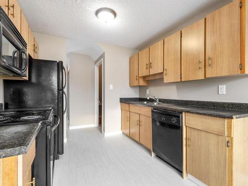 5 1651 46 Street, Edmonton, AB - Indoor Photo Showing Kitchen With Double Sink