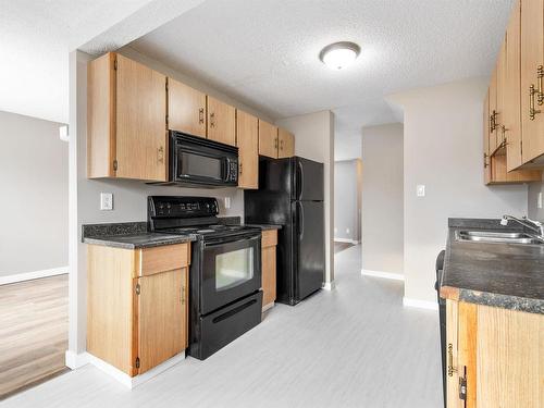 5 1651 46 Street, Edmonton, AB - Indoor Photo Showing Kitchen With Double Sink