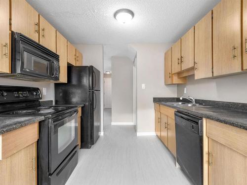 5 1651 46 Street, Edmonton, AB - Indoor Photo Showing Kitchen With Double Sink