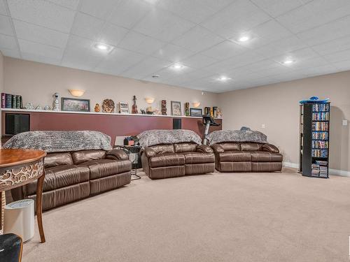 640 Crimson Drive, Sherwood Park, AB - Indoor Photo Showing Basement