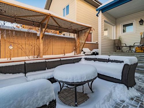 640 Crimson Drive, Sherwood Park, AB - Outdoor With Deck Patio Veranda With Exterior