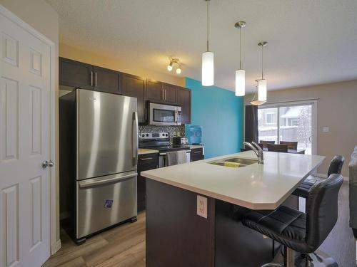 1931 Chapman Road, Edmonton, AB - Indoor Photo Showing Kitchen With Stainless Steel Kitchen With Double Sink