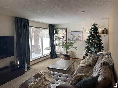 5011 47 Avenue, Stony Plain, AB - Indoor Photo Showing Living Room