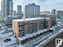 404 11025 Jasper Avenue, Edmonton, AB  - Outdoor With Balcony With Facade 