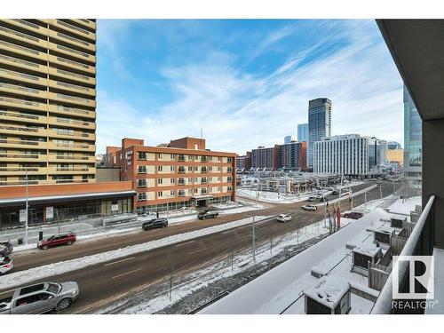 404 11025 Jasper Avenue, Edmonton, AB - Outdoor With Balcony