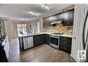 631 56 Street, Edmonton, AB  - Indoor Photo Showing Kitchen With Double Sink With Upgraded Kitchen 