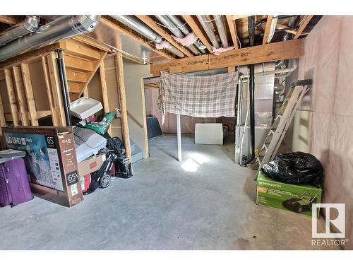 631 56 Street, Edmonton, AB - Indoor Photo Showing Basement