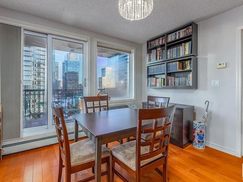 1407 10180 104 Street, Edmonton, AB - Indoor Photo Showing Dining Room