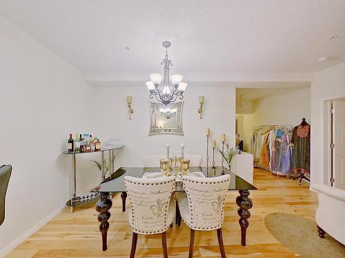 307 5280 Terwillegar Boulevard, Edmonton, AB - Indoor Photo Showing Dining Room