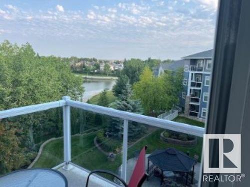 418 16035 132 Street, Edmonton, AB - Outdoor With Body Of Water With Balcony With View