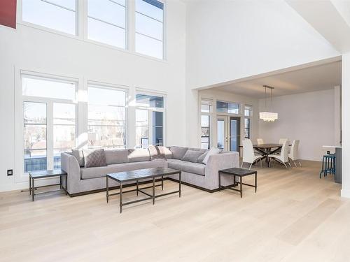 3010 Watson Landing, Edmonton, AB - Indoor Photo Showing Living Room