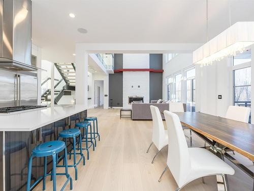 3010 Watson Landing, Edmonton, AB - Indoor Photo Showing Dining Room