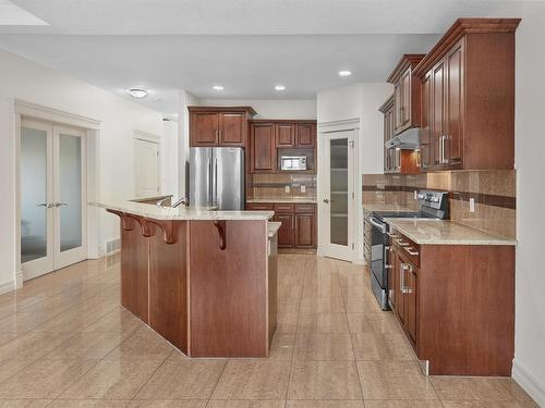 1268 Cunningham Drive, Edmonton, AB - Indoor Photo Showing Kitchen