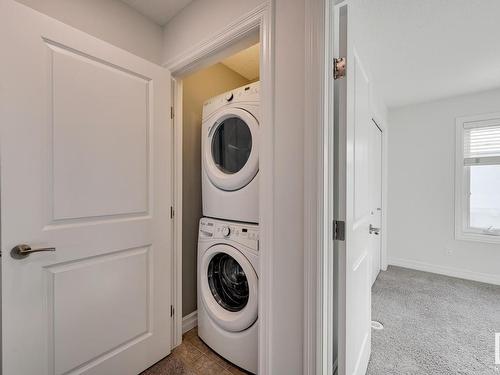 101 804 Welsh Drive, Edmonton, AB - Indoor Photo Showing Laundry Room