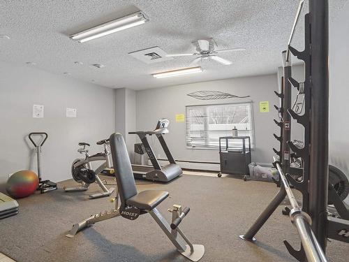 803 9909 110 Street, Edmonton, AB - Indoor Photo Showing Gym Room