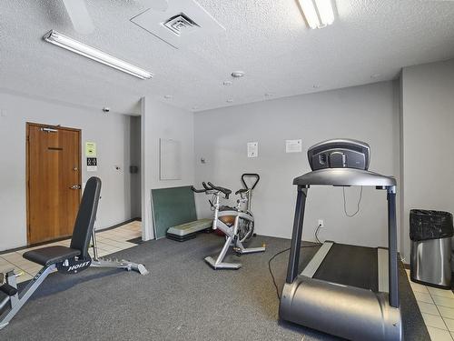 803 9909 110 Street, Edmonton, AB - Indoor Photo Showing Gym Room