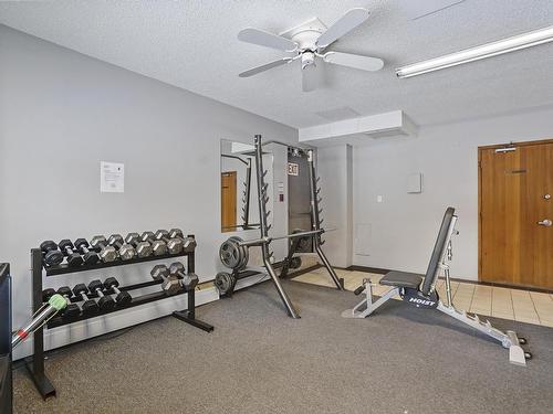 803 9909 110 Street, Edmonton, AB - Indoor Photo Showing Gym Room