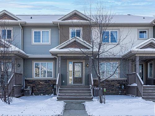 327 Nelson Drive, Spruce Grove, AB - Outdoor With Facade