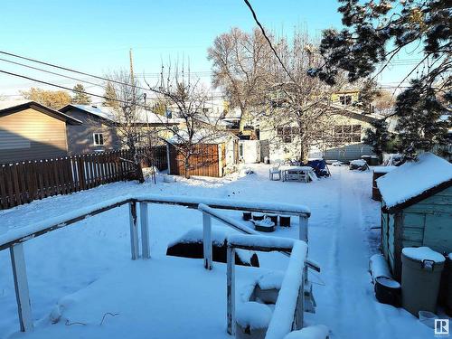 11219 104 Street, Edmonton, AB - Indoor Photo Showing Basement