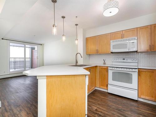 114 920 156 Street, Edmonton, AB - Indoor Photo Showing Kitchen