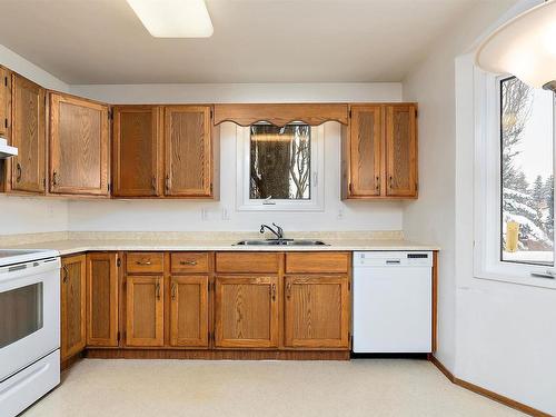 10632 10 Avenue, Edmonton, AB - Indoor Photo Showing Kitchen With Double Sink