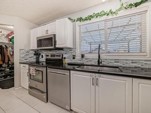 1217 76 Street Sw, Edmonton, AB - Indoor Photo Showing Kitchen With Double Sink