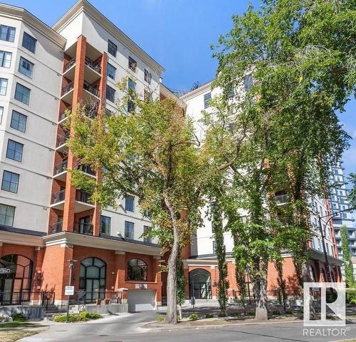 408 10108 125 Street, Edmonton, AB - Outdoor With Balcony With Facade