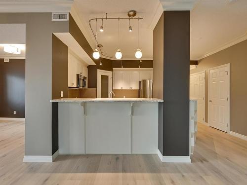 408 10108 125 Street, Edmonton, AB - Indoor Photo Showing Kitchen