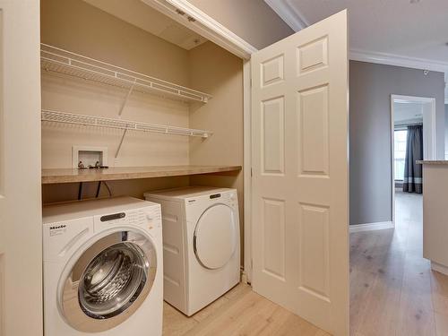 408 10108 125 Street, Edmonton, AB - Indoor Photo Showing Laundry Room