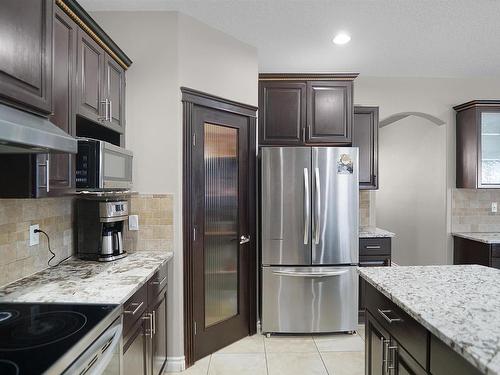 17043 71 Street, Edmonton, AB - Indoor Photo Showing Kitchen With Upgraded Kitchen