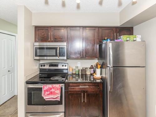 319 270 Mcconachie Drive, Edmonton, AB - Indoor Photo Showing Kitchen With Stainless Steel Kitchen