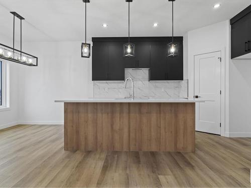 187 Starling, Fort Saskatchewan, AB - Indoor Photo Showing Kitchen