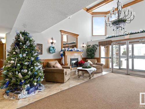 410 51 Eldorado Drive, St. Albert, AB - Indoor With Fireplace