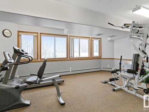 410 51 Eldorado Drive, St. Albert, AB - Indoor Photo Showing Gym Room