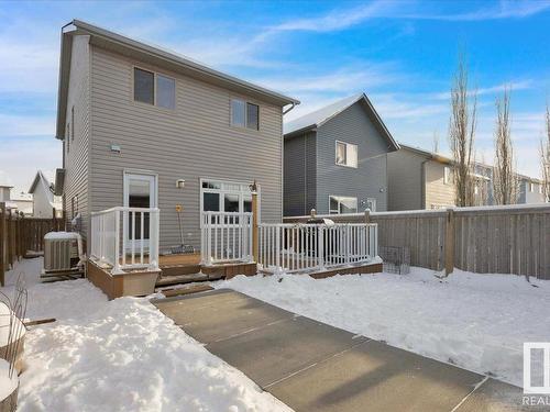 3608 12 St, Edmonton, AB - Outdoor With Deck Patio Veranda With Exterior