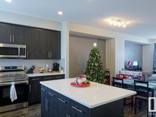 2206 8530 94 Street, Fort Saskatchewan, AB - Indoor Photo Showing Kitchen