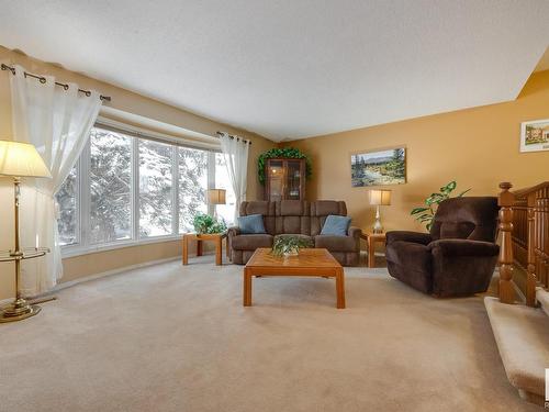 3131 74 Street, Edmonton, AB - Indoor Photo Showing Living Room