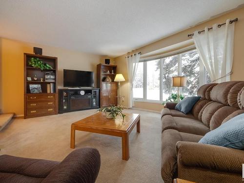 3131 74 Street, Edmonton, AB - Indoor Photo Showing Living Room