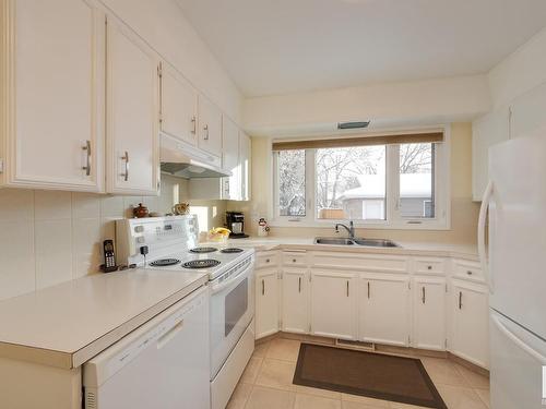 3131 74 Street, Edmonton, AB - Indoor Photo Showing Kitchen With Double Sink