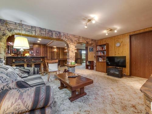 3131 74 Street, Edmonton, AB - Indoor Photo Showing Living Room