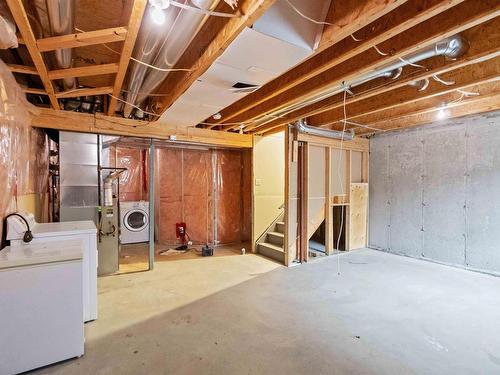 6212 1A Avenue, Edmonton, AB - Indoor Photo Showing Basement