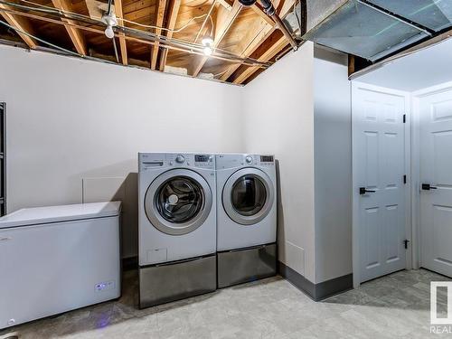 7502 155 Street, Edmonton, AB - Indoor Photo Showing Laundry Room