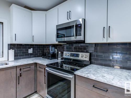 7502 155 Street, Edmonton, AB - Indoor Photo Showing Kitchen