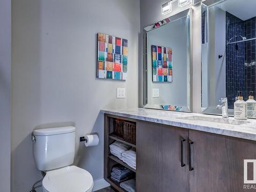 7502 155 Street, Edmonton, AB - Indoor Photo Showing Bathroom