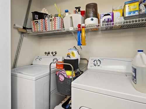 408 3 Perron Street, St. Albert, AB - Indoor Photo Showing Laundry Room