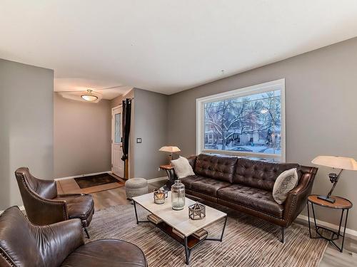 11810 43 Street, Edmonton, AB - Indoor Photo Showing Living Room