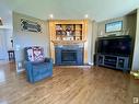 10932 177 Avenue, Edmonton, AB  - Indoor Photo Showing Living Room With Fireplace 