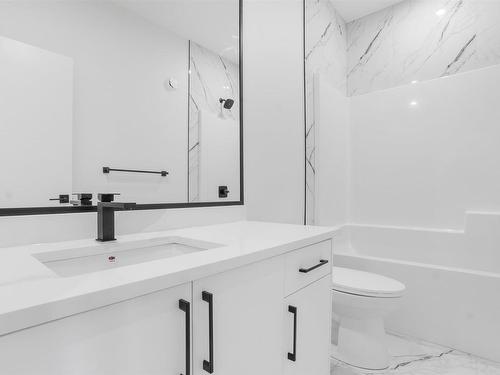 144 Creekside Lane, Leduc, AB - Indoor Photo Showing Bathroom